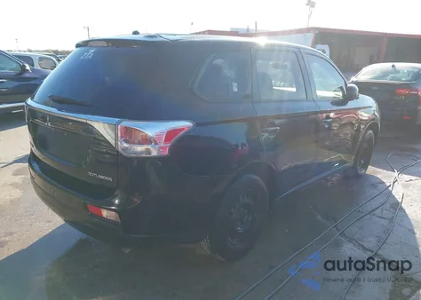 2014 Mitsubishi Outlander Es from USA, damaged, VIN JA4AD2A38EZ006686
